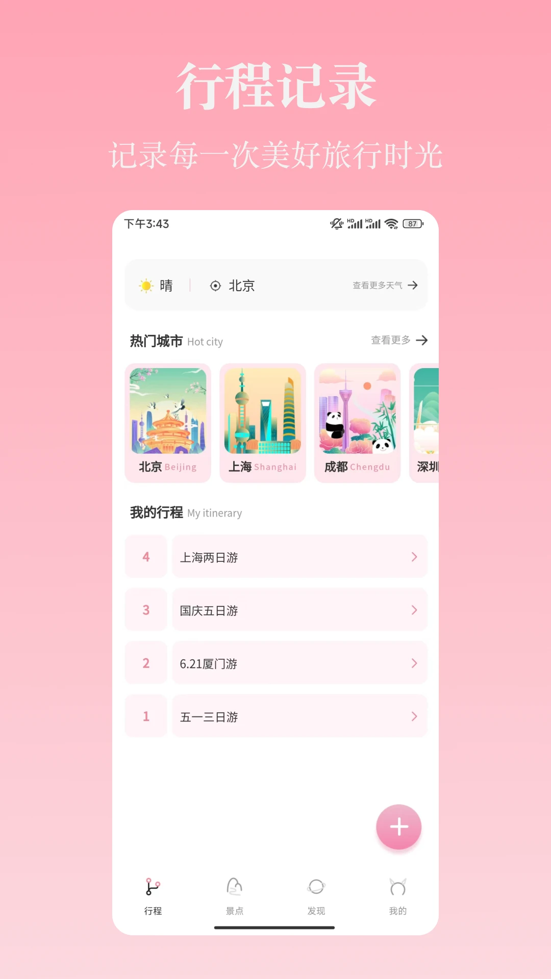 旅行计