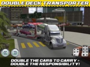 停车运输卡车(Parking Car Transport Truck)
